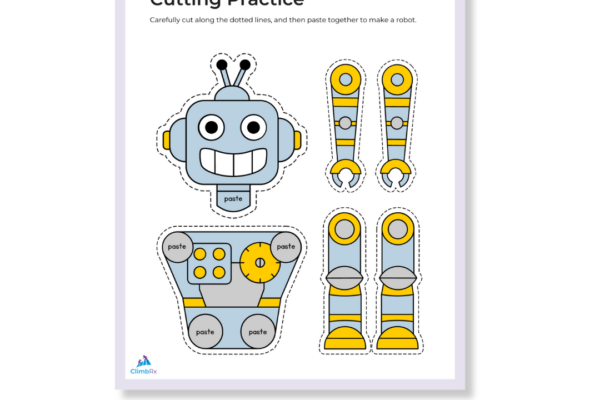 Robot Cutting Practice Mockup