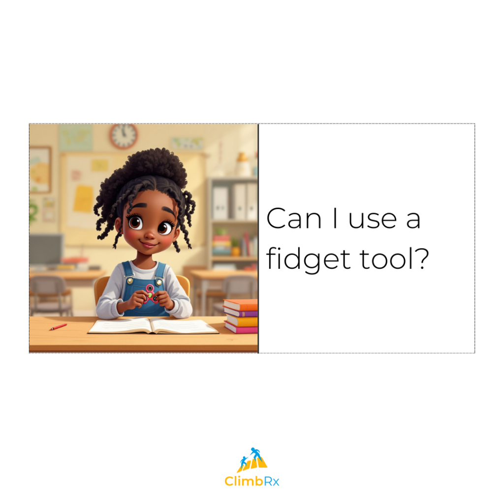 Self-Advocacy Communication Cards 2 Can I Use a Fidget Tool