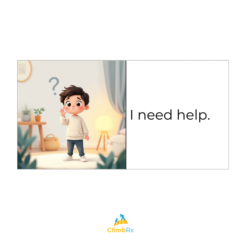 Self-Advocacy Communication Cards 3 I Need Help