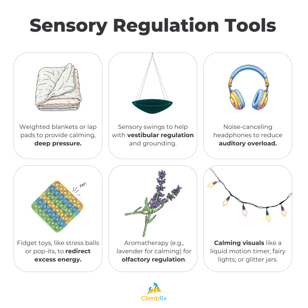 Sensory Regulation Tools for Getting back to baseline