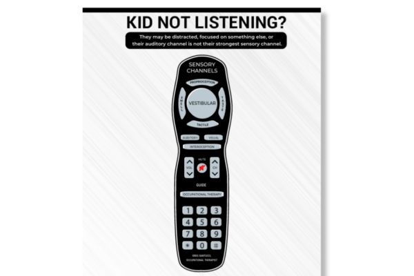 Change The Sensory Channel