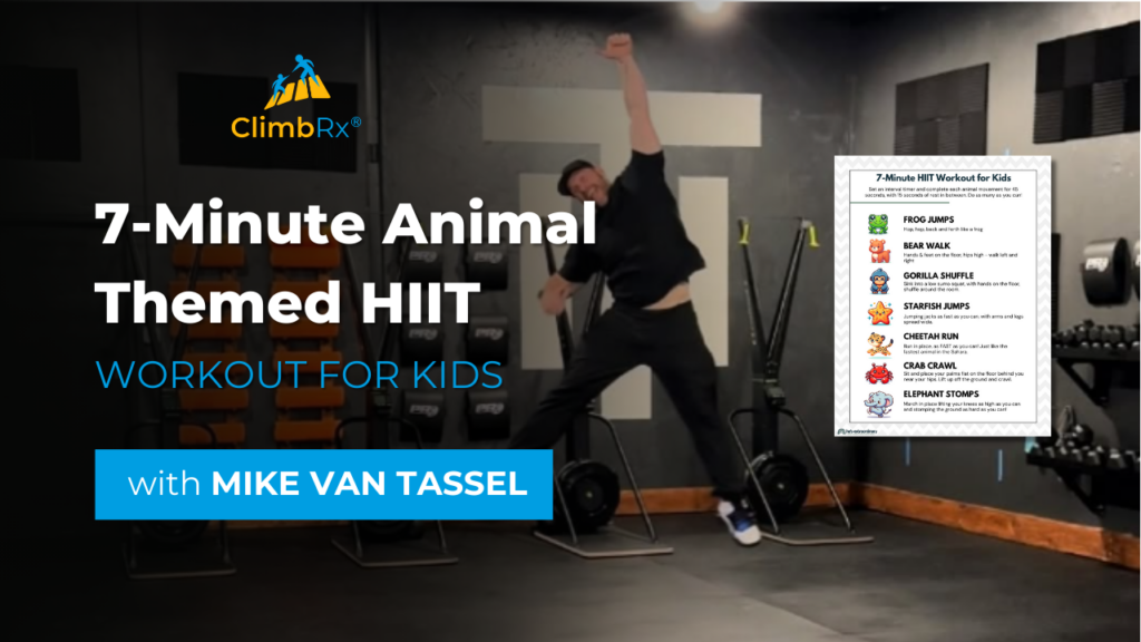7-Minute Animal Themed HIIT for Kids