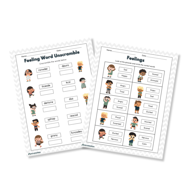 How Do I Feel? 24 Page Feelings Booklet - Image 2