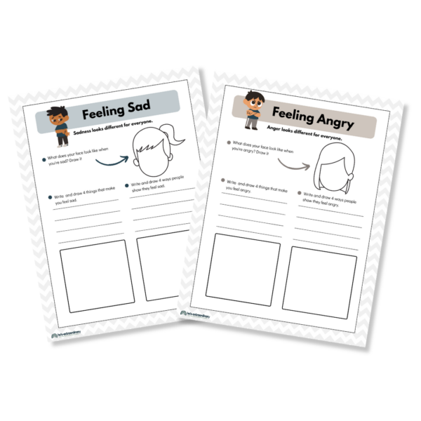 How Do I Feel? 24 Page Feelings Booklet - Image 4