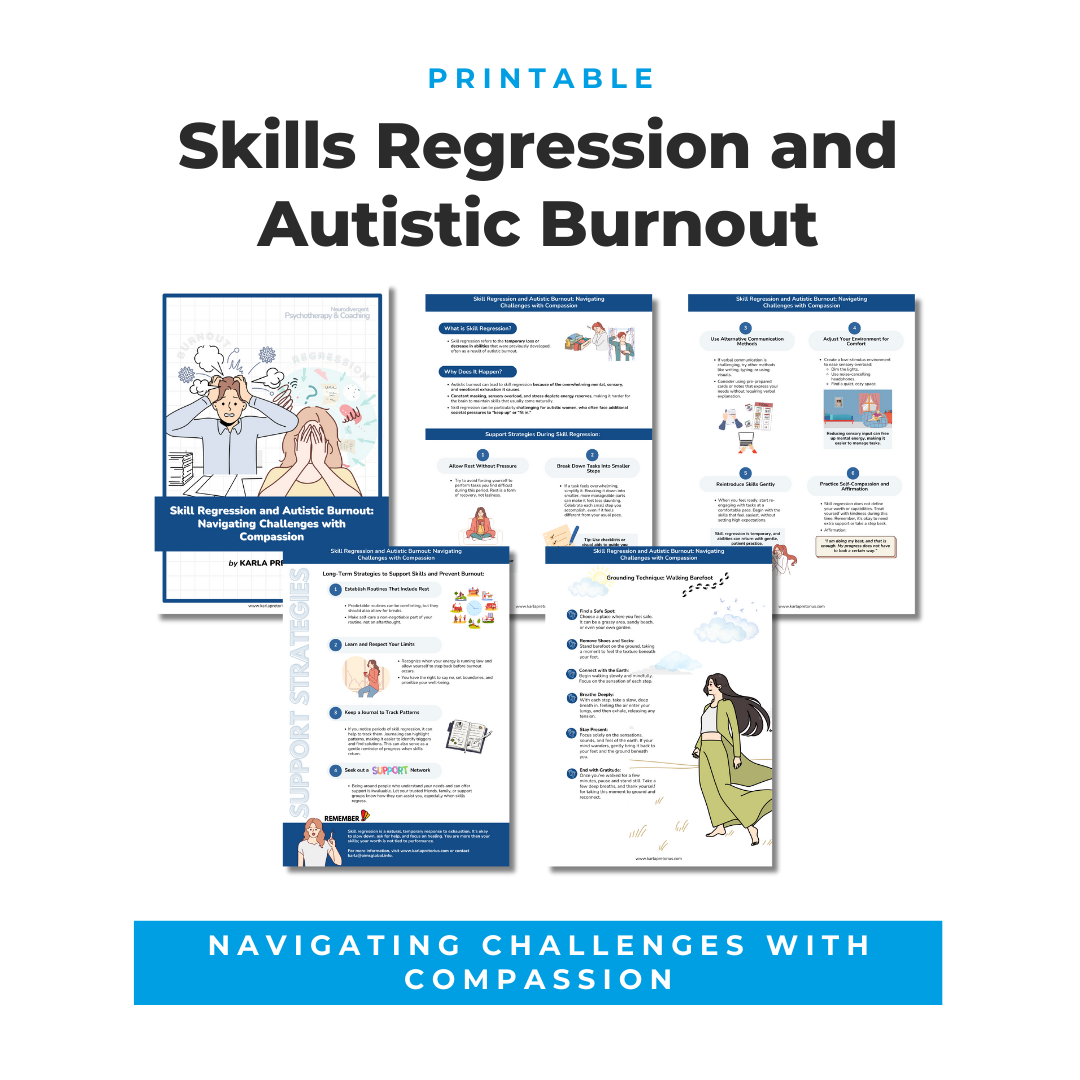 Skills Regression and Autistic Burnout Booklet 1 Skills Regression and Autistic Burnout Booklet
