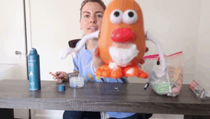 Mr. Potato's Safe Start to Tooth Brushing