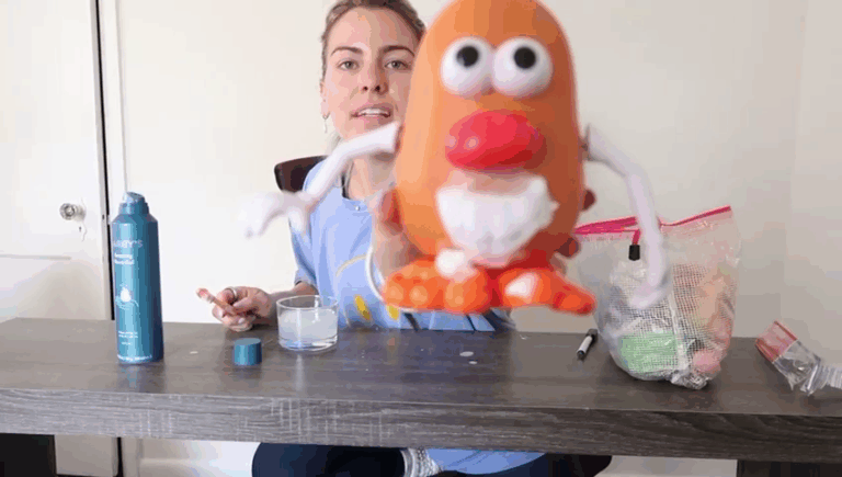 Mr. Potato’s Safe Start to Tooth Brushing