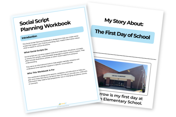 Social Script Planning Workbook