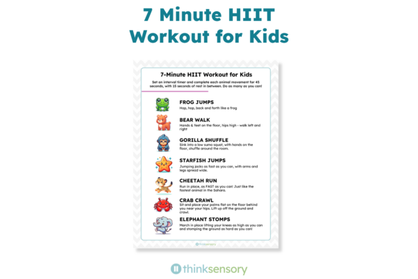 7-Minute HIIT Workout for Kids