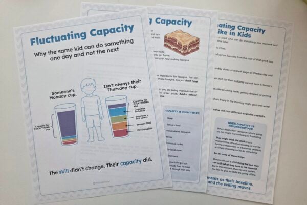Fluctuating Capacity Info Sheet