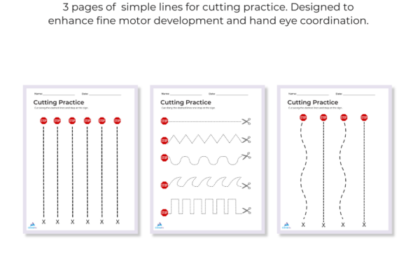 Lines Cutting Practice